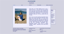 Desktop Screenshot of juliemckee.info